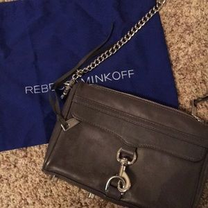 BRAND NEW Rebecca Minkoff Mini Crossbody Grey bag